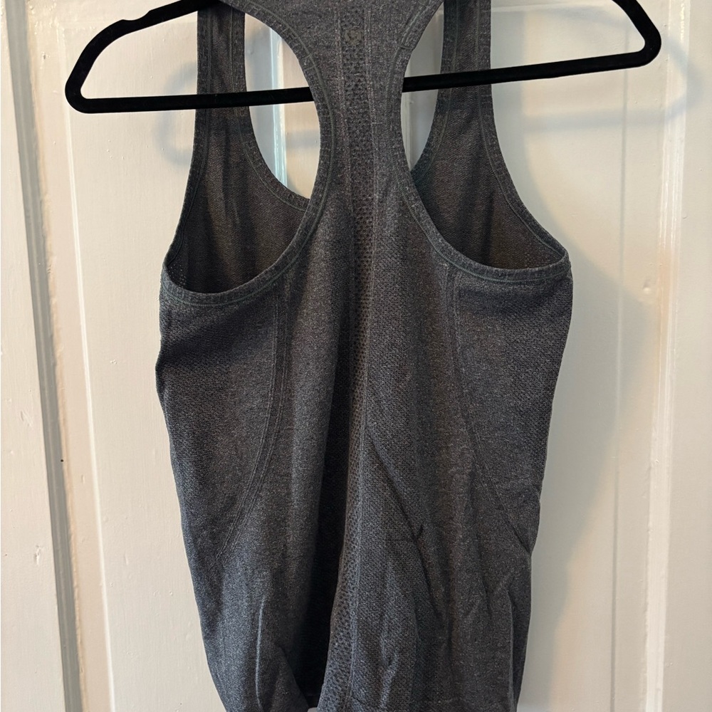 Lululemon Grey Racerback Tank - Picture 2 of 6